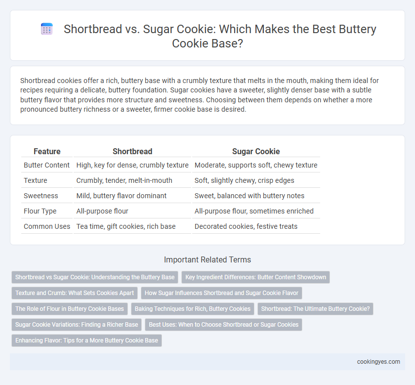 Shortbread vs. Sugar Cookie: Which Makes the Best Buttery Cookie Base?