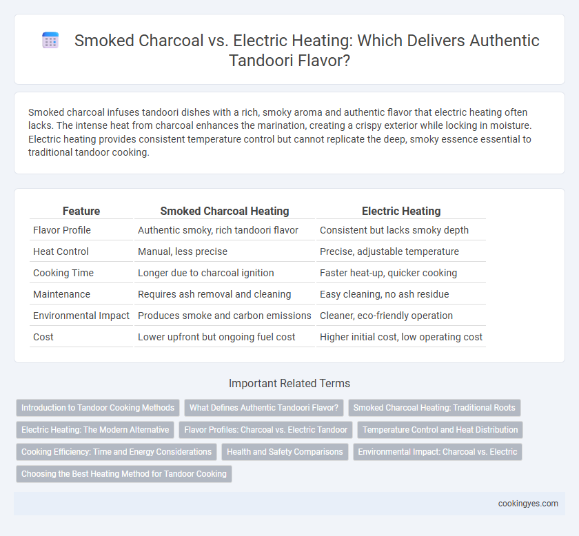 Smoked Charcoal vs. Electric Heating: Which Delivers Authentic Tandoori Flavor?