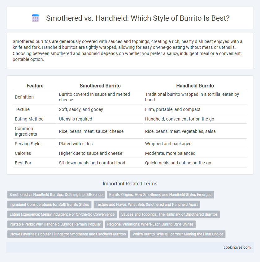 Smothered vs. Handheld: Which Style of Burrito Is Best?