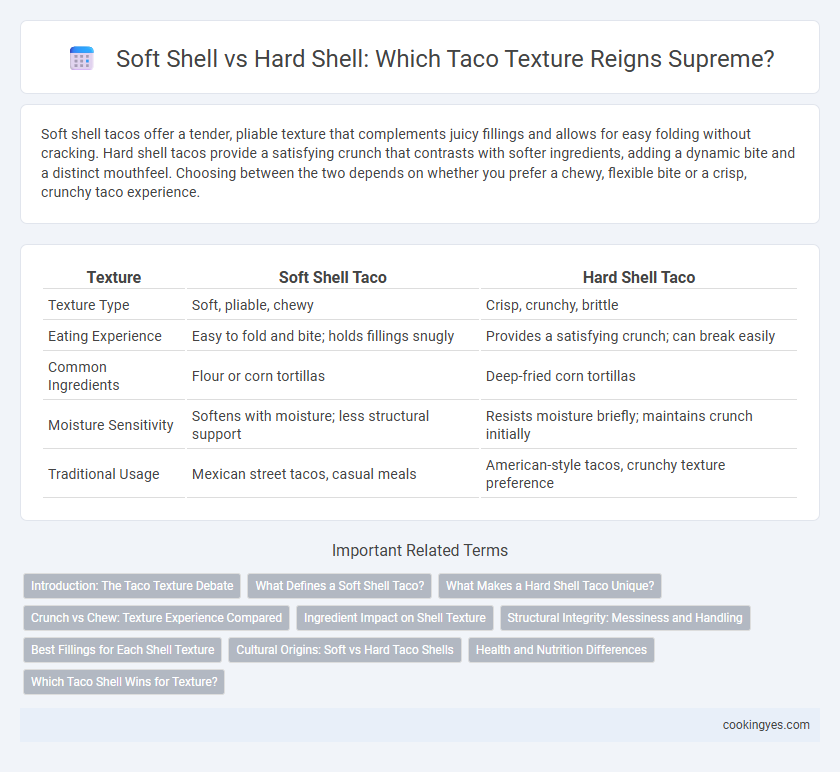 Soft Shell vs Hard Shell: Which Taco Texture Reigns Supreme?