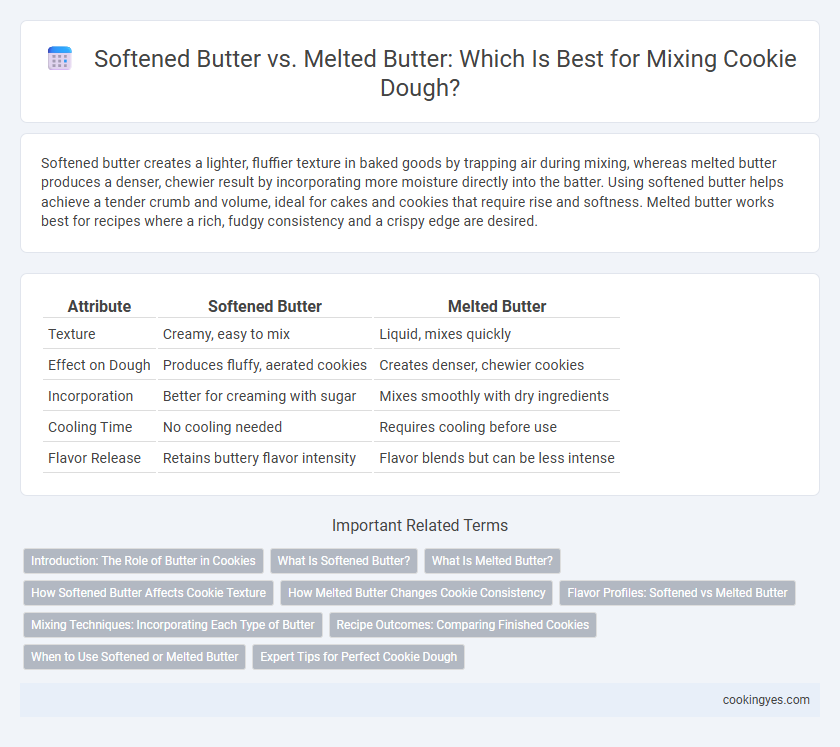 Softened Butter vs. Melted Butter: Which Is Best for Mixing Cookie Dough?