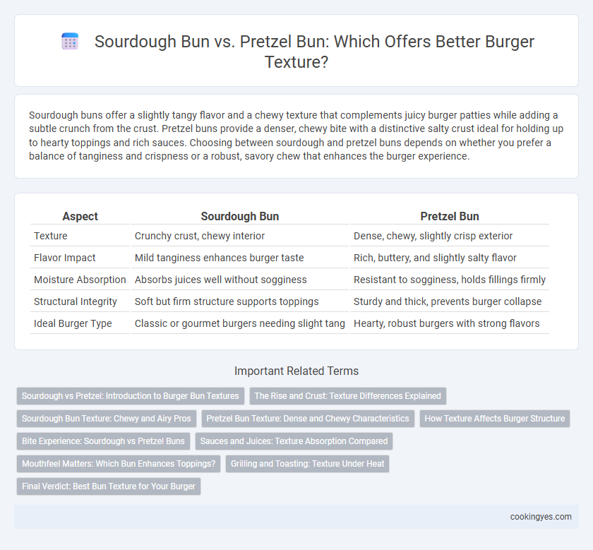 Sourdough Bun vs. Pretzel Bun: Which Offers Better Burger Texture?