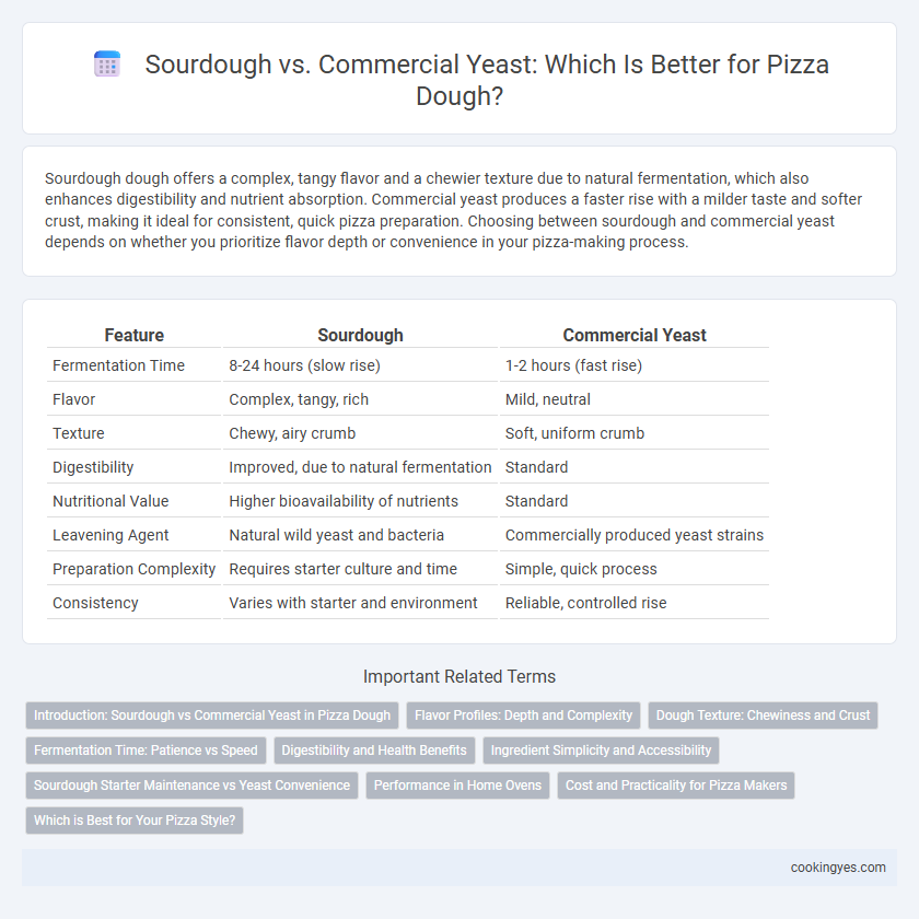 Sourdough vs. Commercial Yeast: Which Is Better for Pizza Dough?