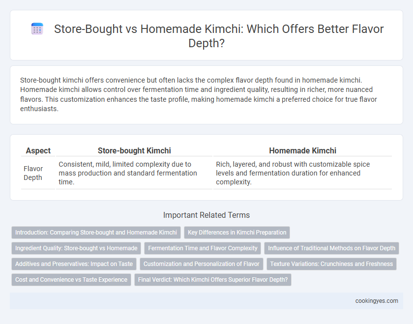 Store-Bought vs Homemade Kimchi: Which Offers Better Flavor Depth?