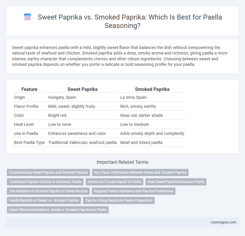 Sweet Paprika vs. Smoked Paprika: Which Is Best for Paella Seasoning?