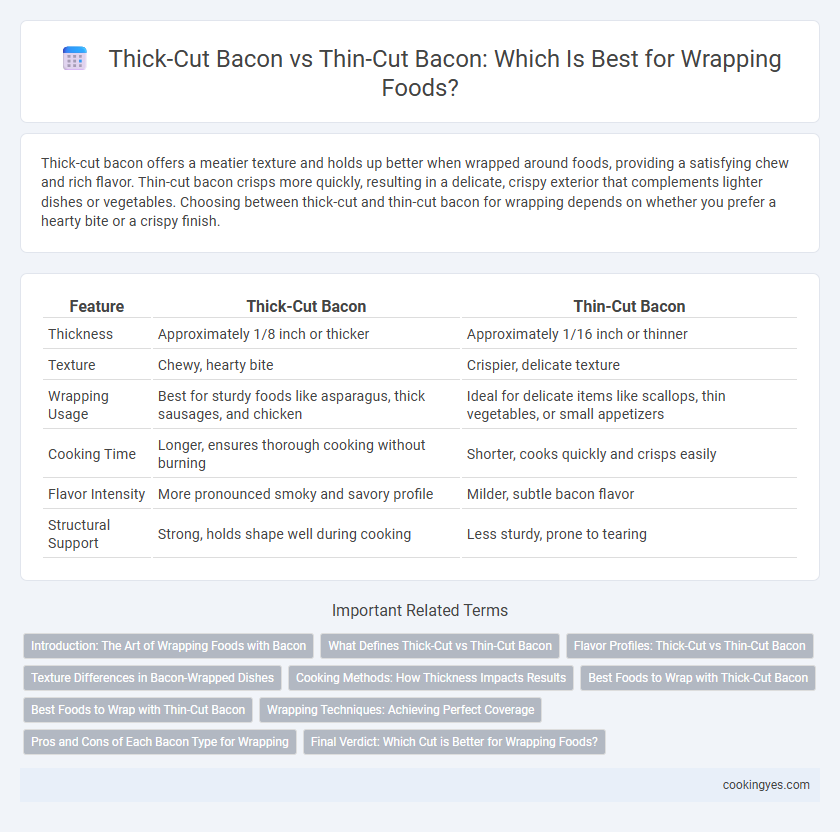 Thick-Cut Bacon vs Thin-Cut Bacon: Which Is Best for Wrapping Foods?