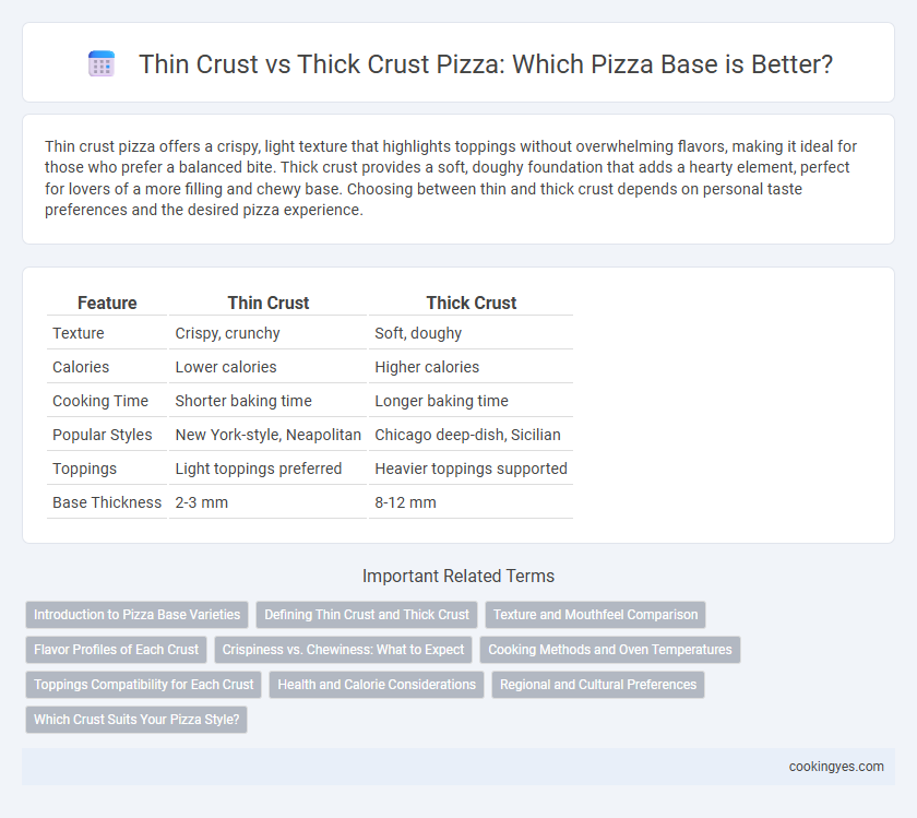 Thin Crust vs Thick Crust Pizza: Which Pizza Base is Better?
