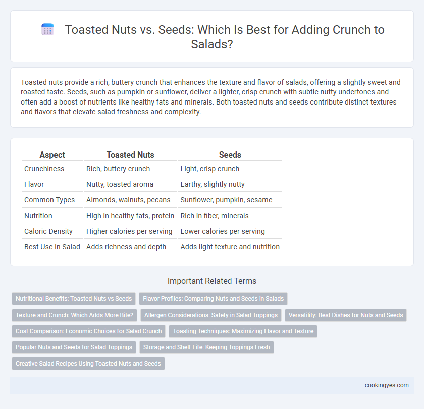 Toasted Nuts vs. Seeds: Which Is Best for Adding Crunch to Salads?