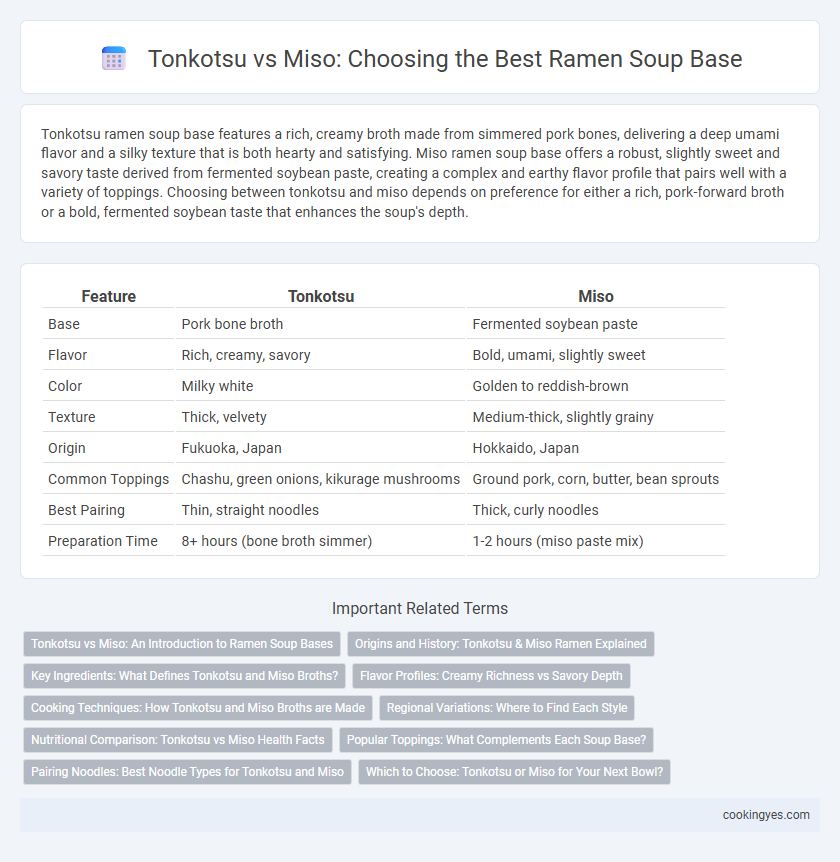 Tonkotsu vs Miso: Choosing the Best Ramen Soup Base