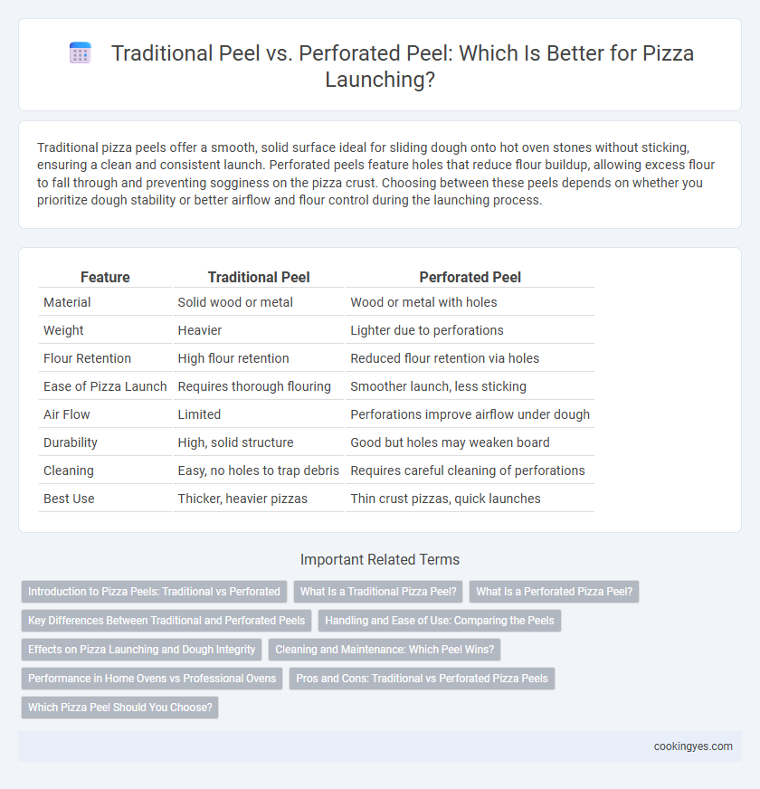 Traditional Peel vs. Perforated Peel: Which Is Better for Pizza Launching?