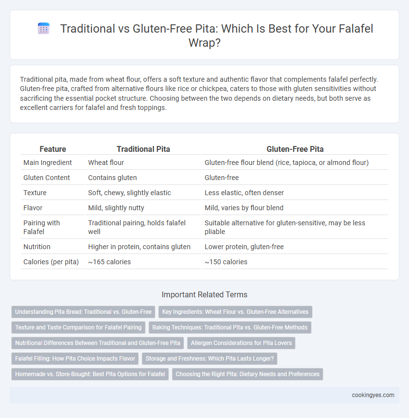 Traditional vs Gluten-Free Pita: Which Is Best for Your Falafel Wrap?