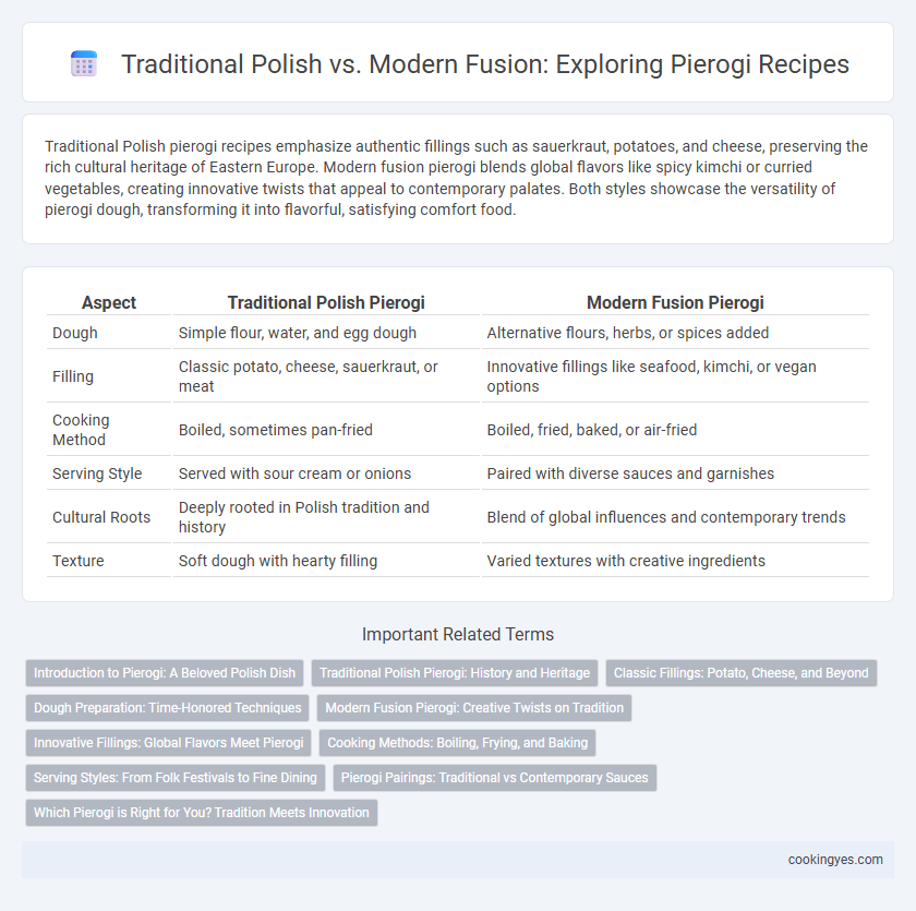 Traditional Polish vs. Modern Fusion: Exploring Pierogi Recipes