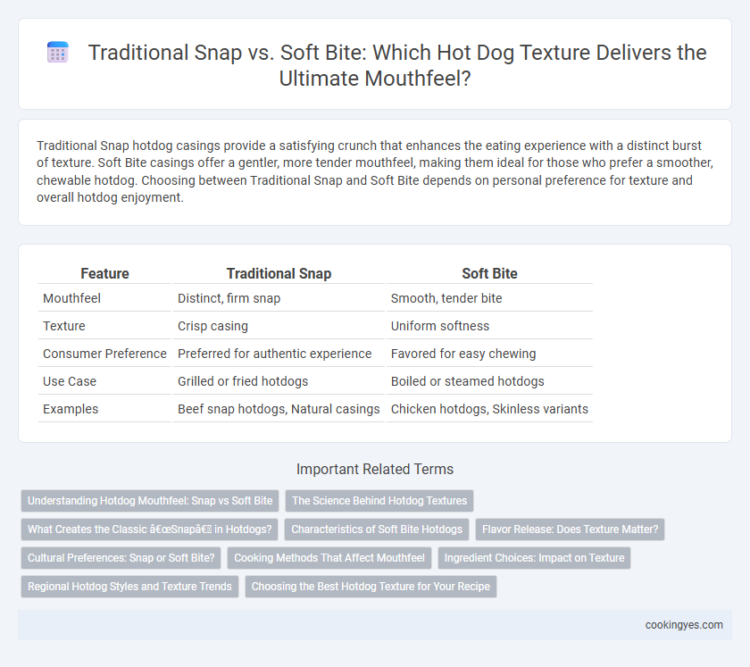 Traditional Snap vs. Soft Bite: Which Hot Dog Texture Delivers the Ultimate Mouthfeel?