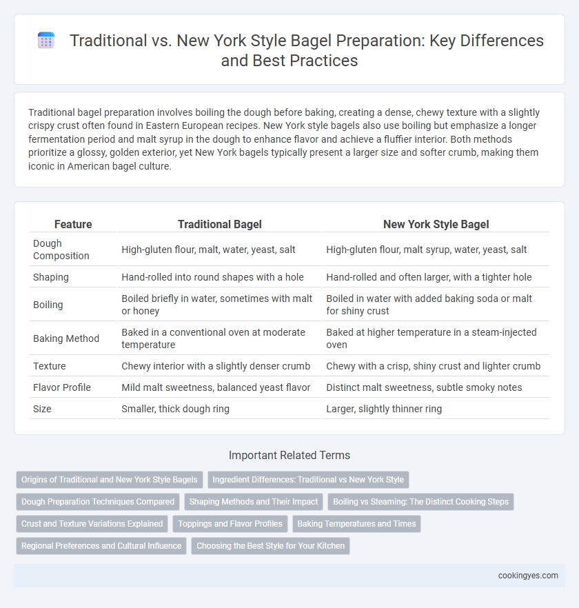 Traditional vs. New York Style Bagel Preparation: Key Differences and Best Practices