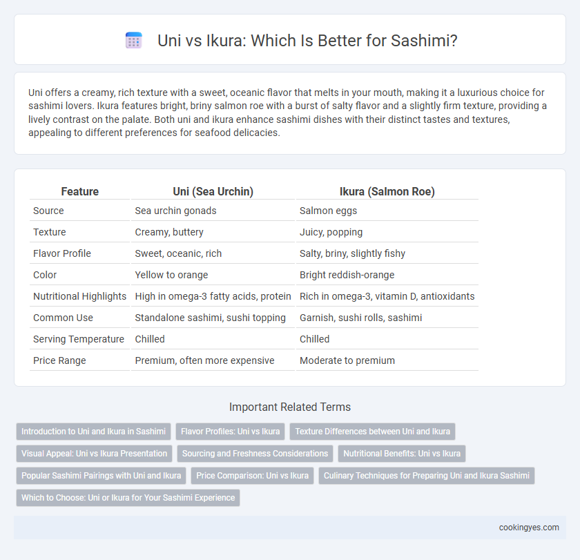 Uni vs Ikura: Which Is Better for Sashimi?