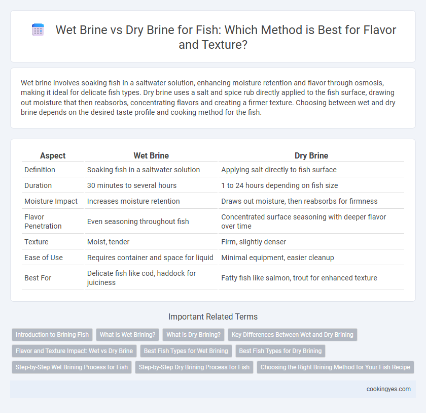 Wet Brine vs Dry Brine for Fish: Which Method is Best for Flavor and Texture?
