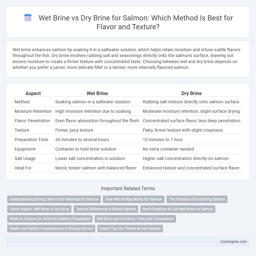 Wet Brine vs Dry Brine for Salmon: Which Method Is Best for Flavor and Texture?