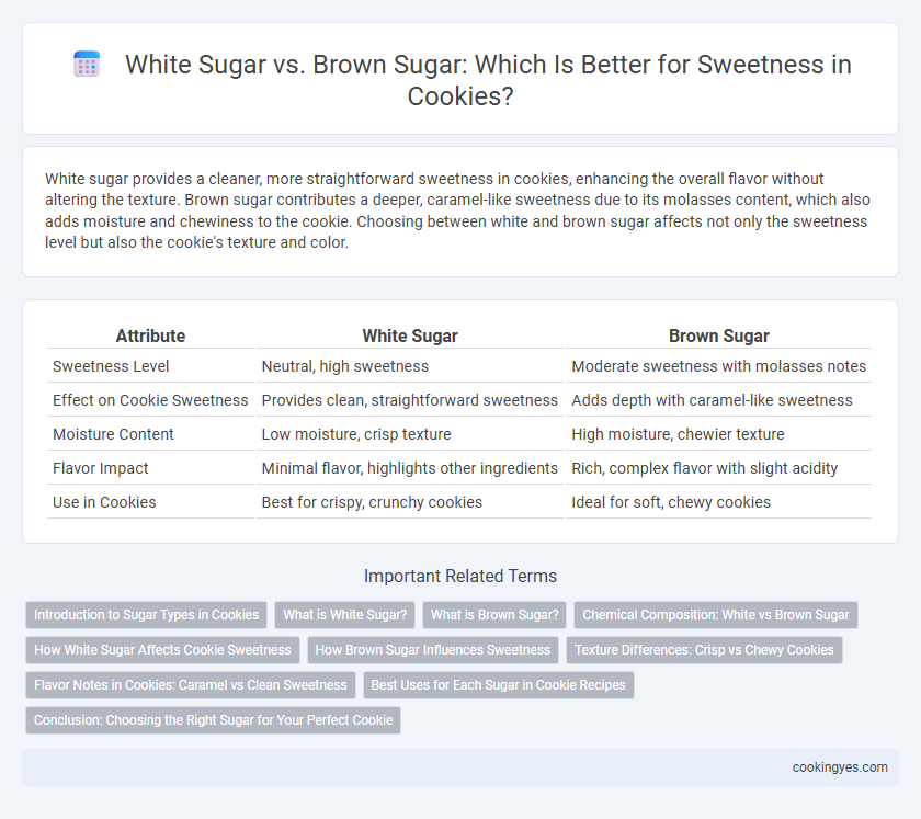 White Sugar vs. Brown Sugar: Which Is Better for Sweetness in Cookies?