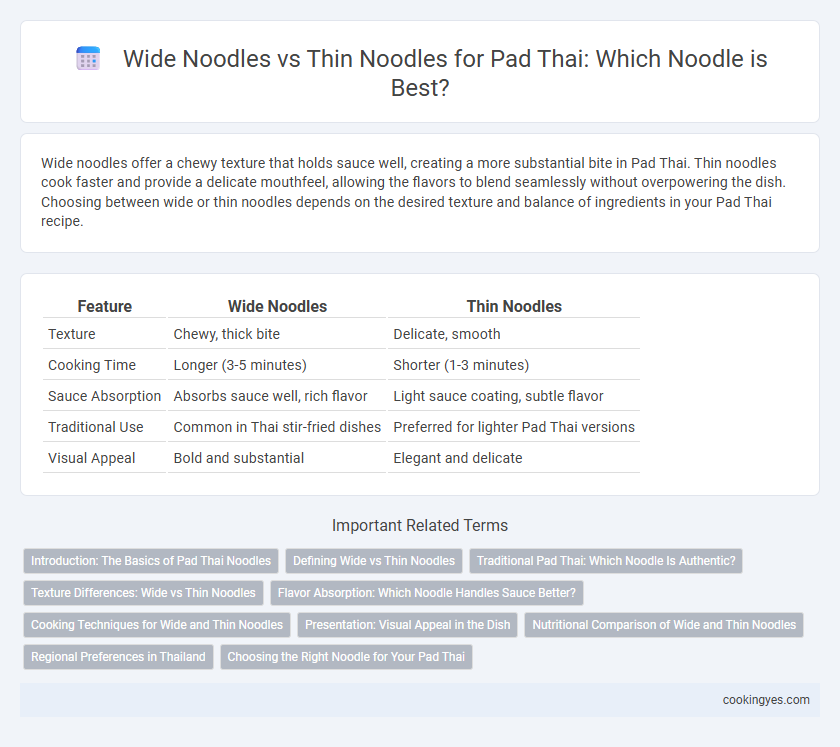 Wide Noodles vs Thin Noodles for Pad Thai: Which Noodle is Best?