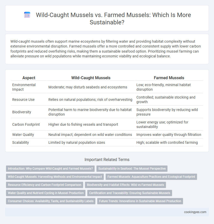 Wild-Caught Mussels vs. Farmed Mussels: Which Is More Sustainable?