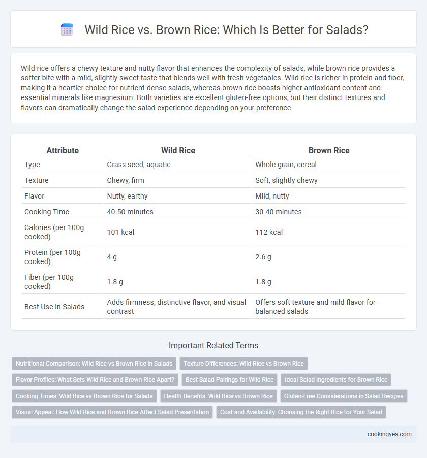 Wild Rice vs. Brown Rice: Which Is Better for Salads?