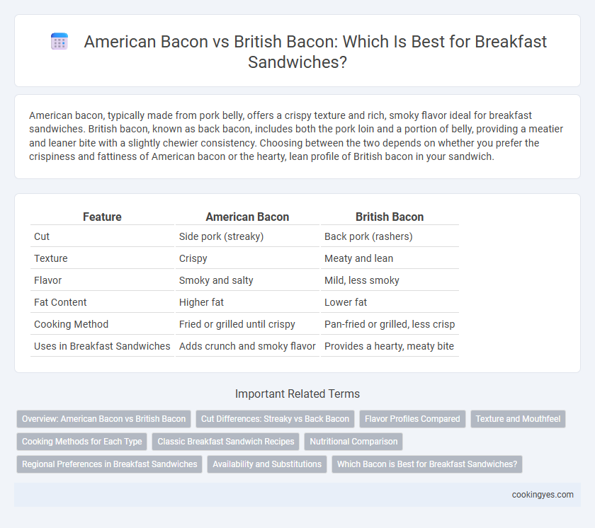 American Bacon vs British Bacon: Which Is Best for Breakfast Sandwiches?