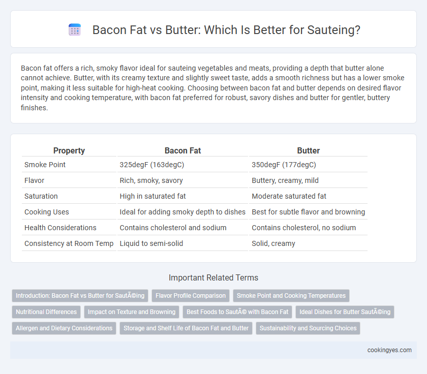 Bacon Fat vs Butter: Which Is Better for Sauteing?