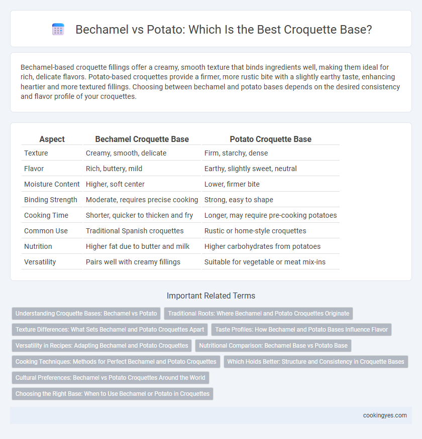 Bechamel vs Potato: Which Is the Best Croquette Base?