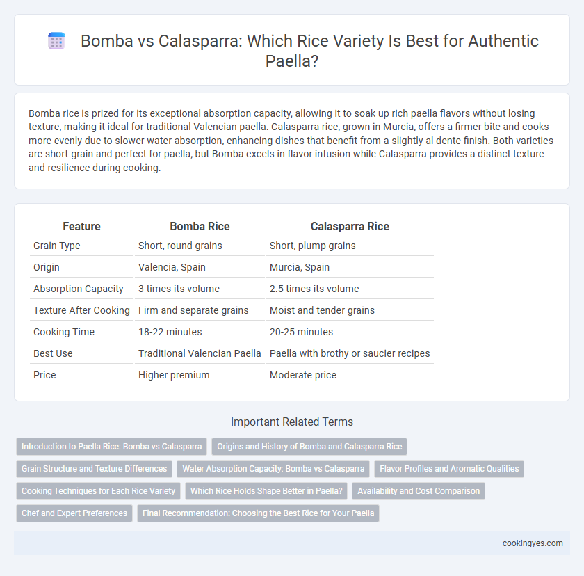 Bomba vs Calasparra: Which Rice Variety Is Best for Authentic Paella?