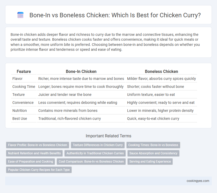 Bone-In vs Boneless Chicken: Which Is Best for Chicken Curry?