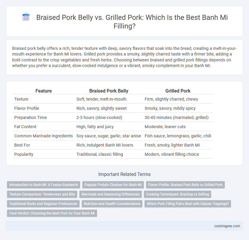 Braised Pork Belly vs. Grilled Pork: Which Is the Best Banh Mi Filling?