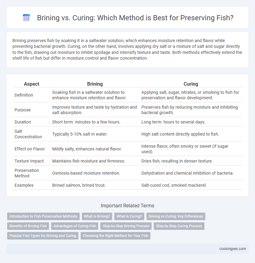 Brining vs. Curing: Which Method is Best for Preserving Fish?
