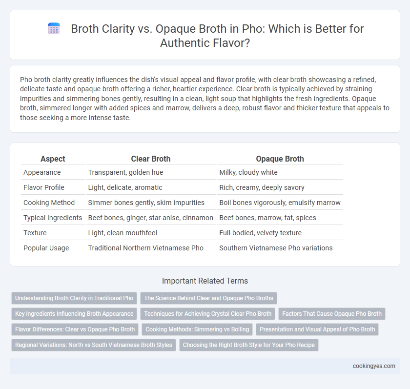Broth Clarity vs. Opaque Broth in Pho: Which is Better for Authentic Flavor?
