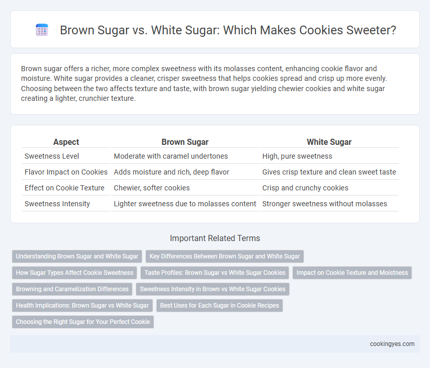 Brown Sugar vs. White Sugar: Which Makes Cookies Sweeter?