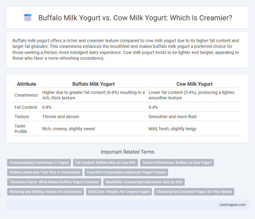 Buffalo Milk Yogurt vs. Cow Milk Yogurt: Which Is Creamier?