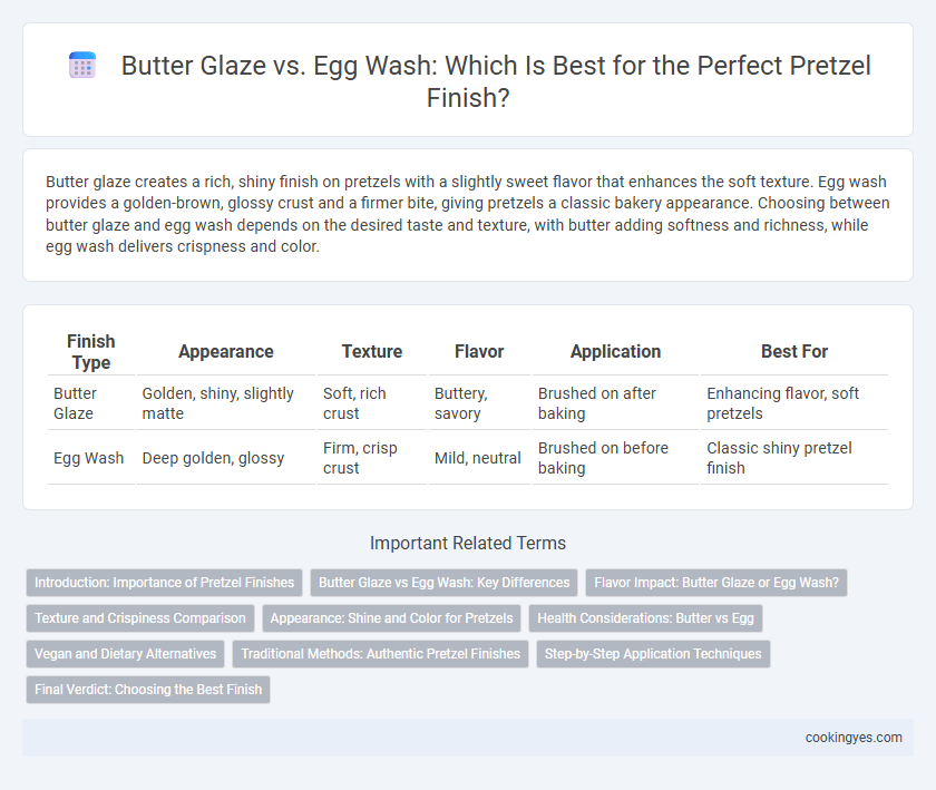 Butter Glaze vs. Egg Wash: Which Is Best for the Perfect Pretzel Finish?