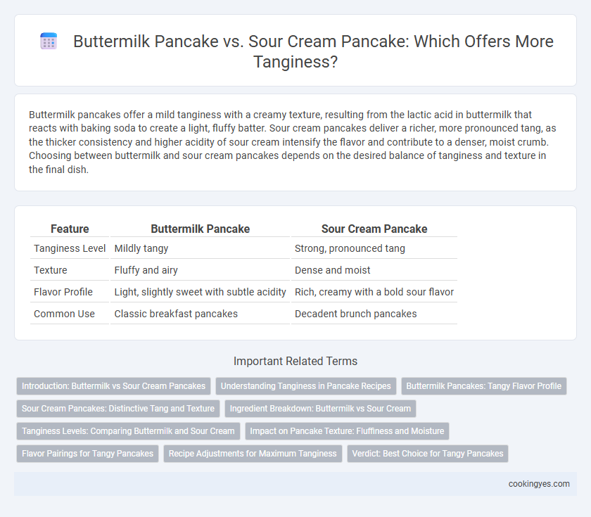 Buttermilk Pancake vs. Sour Cream Pancake: Which Offers More Tanginess?