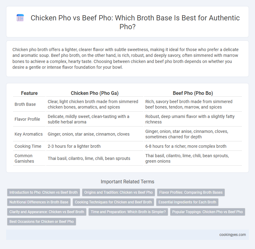Chicken Pho vs Beef Pho: Which Broth Base Is Best for Authentic Pho?