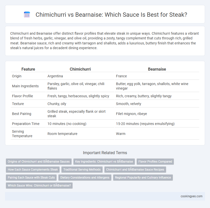 Chimichurri vs Bearnaise: Which Sauce Is Best for Steak?