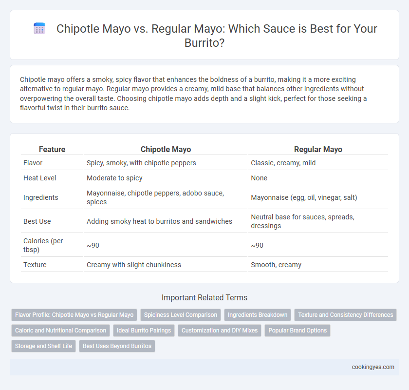 Chipotle Mayo vs. Regular Mayo: Which Sauce is Best for Your Burrito?