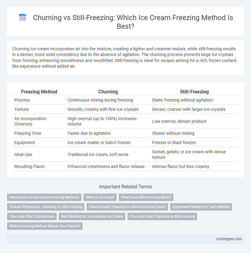 Churning vs Still-Freezing: Which Ice Cream Freezing Method Is Best?