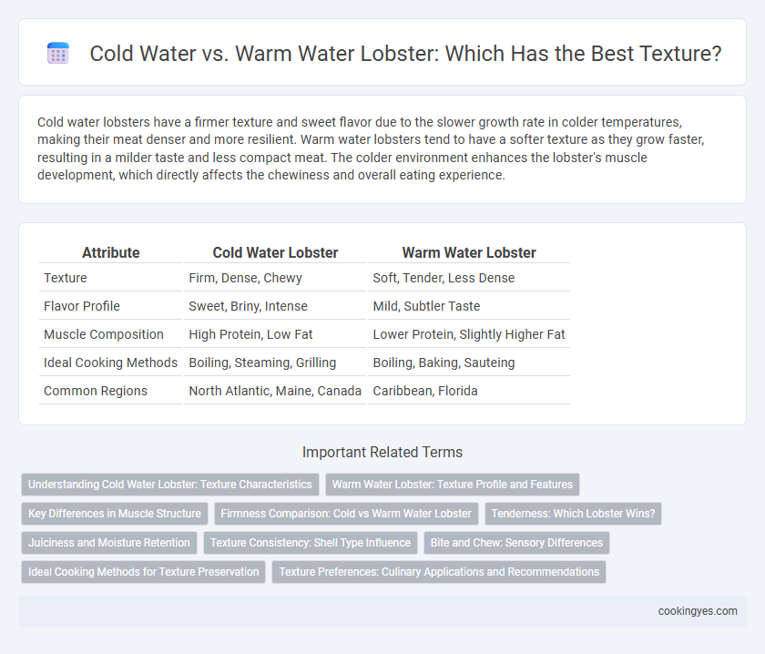 Cold Water vs. Warm Water Lobster: Which Has the Best Texture?