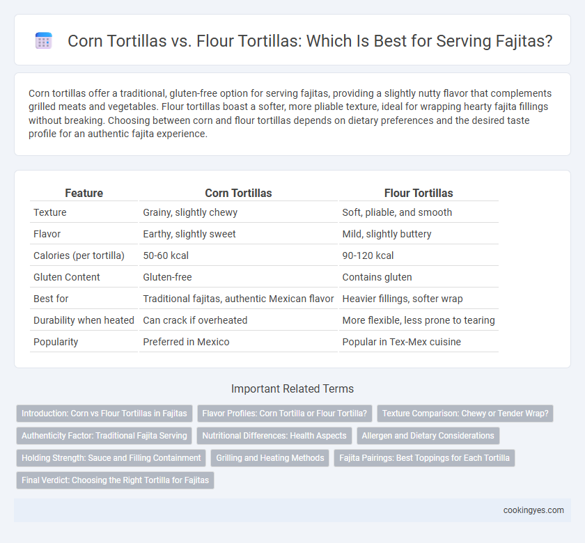 Corn Tortillas vs. Flour Tortillas: Which Is Best for Serving Fajitas?