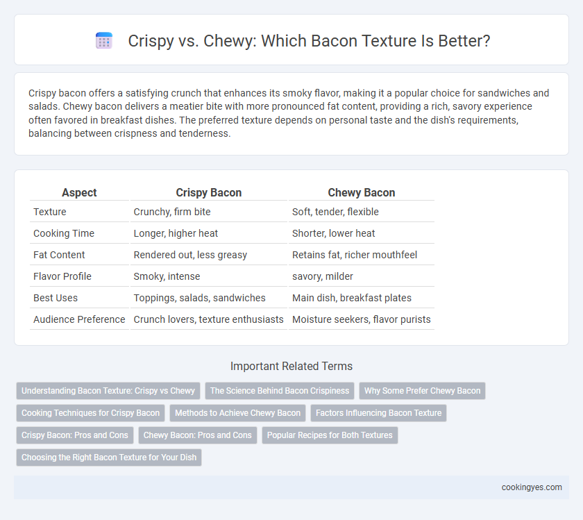Crispy vs. Chewy: Which Bacon Texture Is Better?