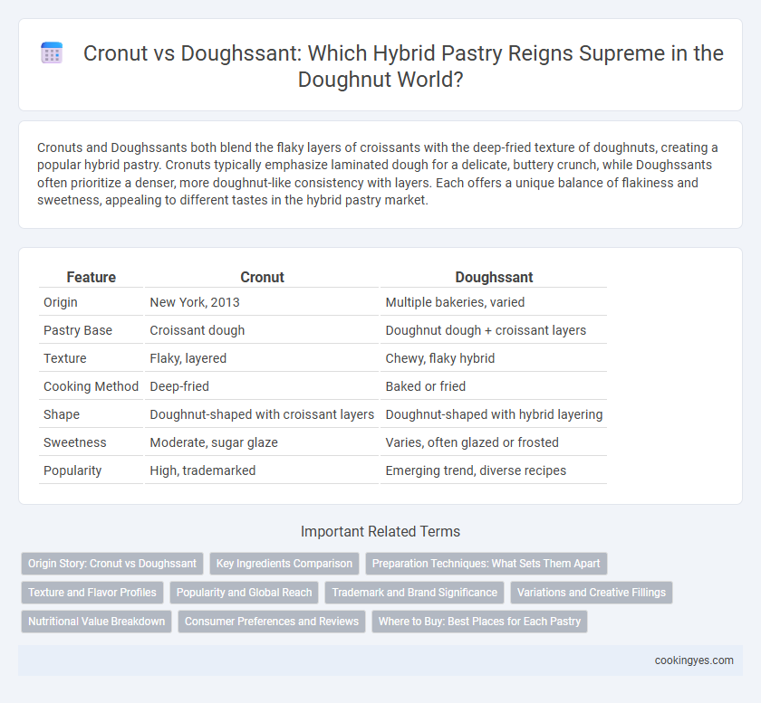 Cronut vs Doughssant: Which Hybrid Pastry Reigns Supreme in the Doughnut World?