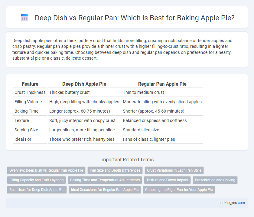 Deep Dish vs Regular Pan: Which is Best for Baking Apple Pie?
