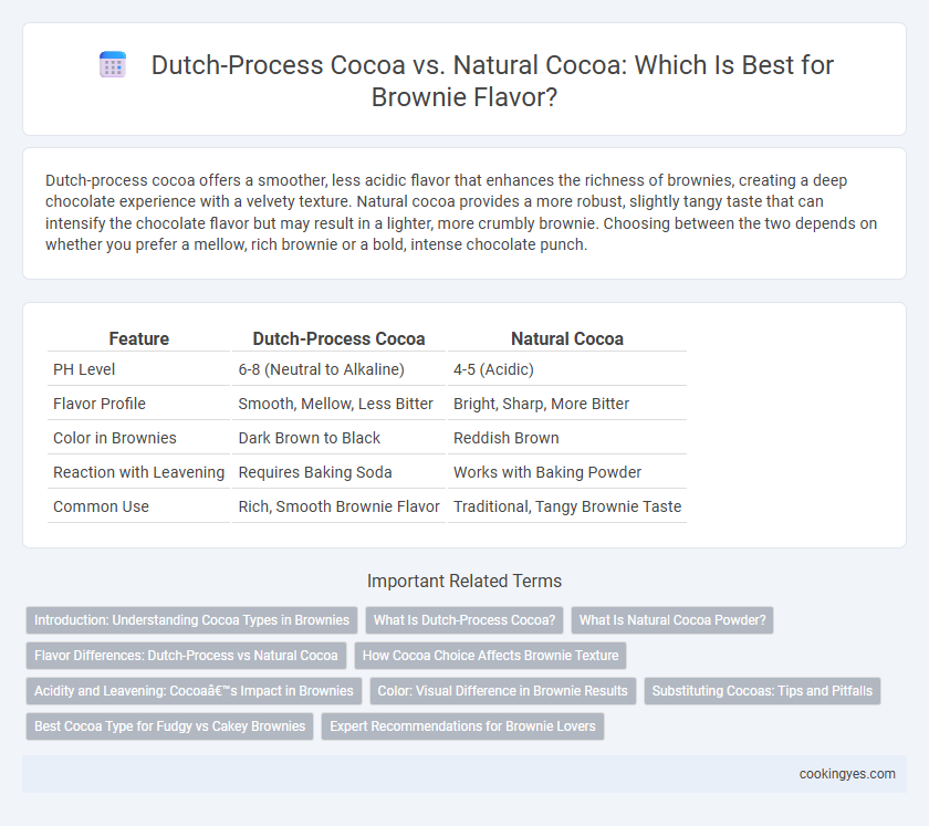 Dutch-Process Cocoa vs. Natural Cocoa: Which Is Best for Brownie Flavor?