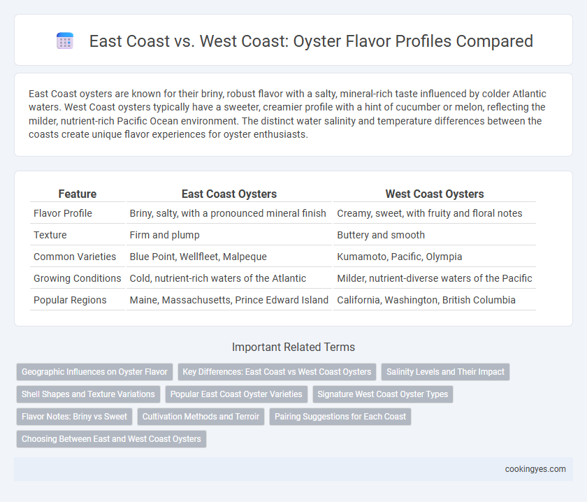East Coast vs. West Coast: Oyster Flavor Profiles Compared