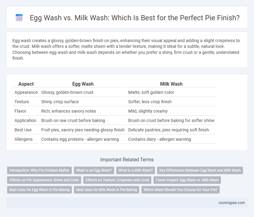 Egg Wash vs. Milk Wash: Which Is Best for the Perfect Pie Finish?