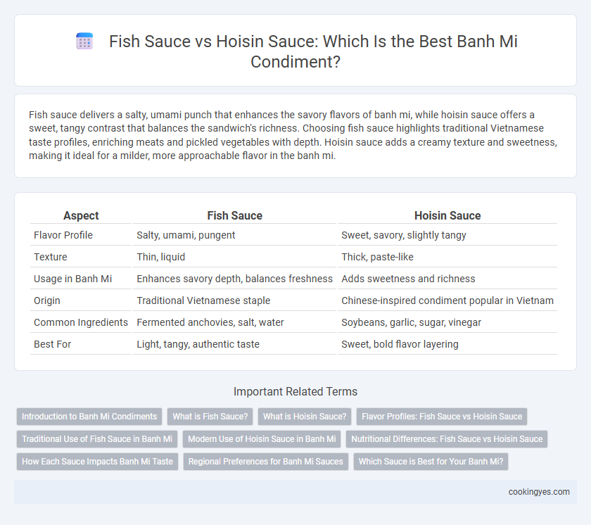 Fish Sauce vs Hoisin Sauce: Which Is the Best Banh Mi Condiment?